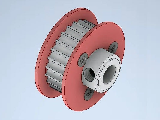 D248 tail pully 24T 6mm